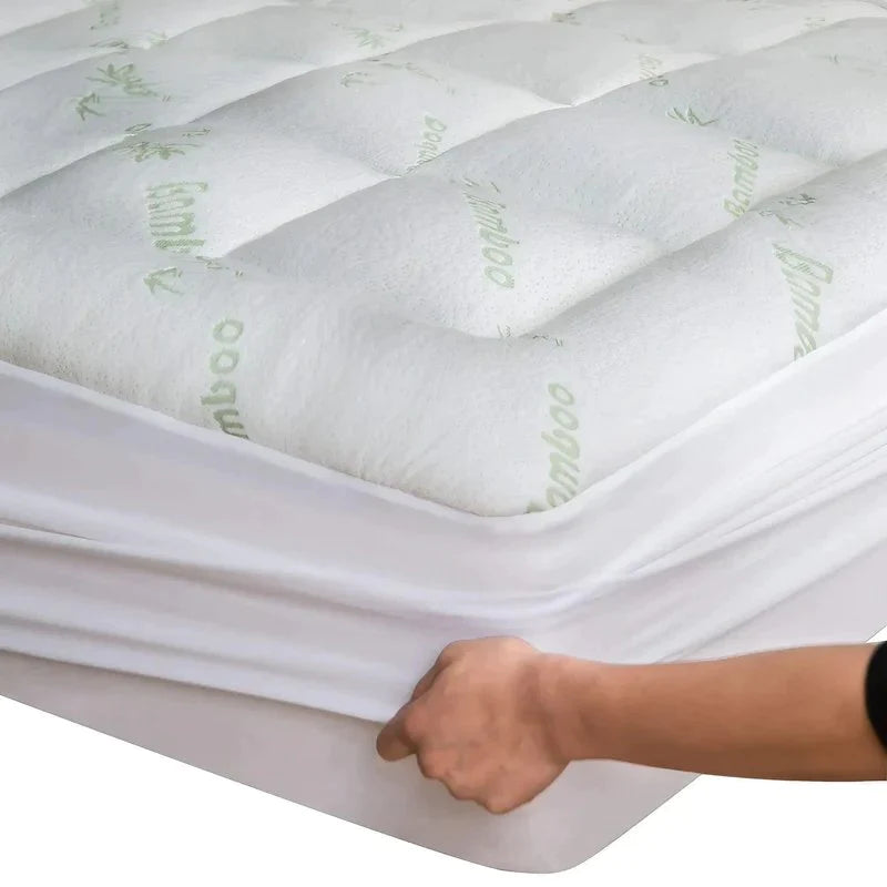 Premium Bamboo Mattress Topper - 50% OFF Today Only