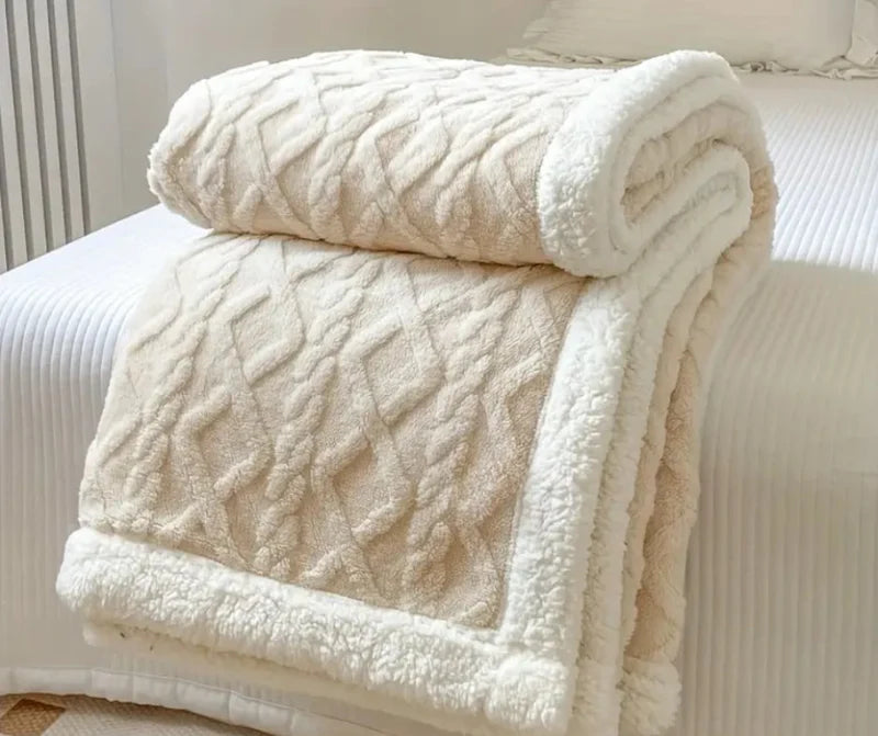 Calming Reversible Throw Blanket - 50% OFF Today Only