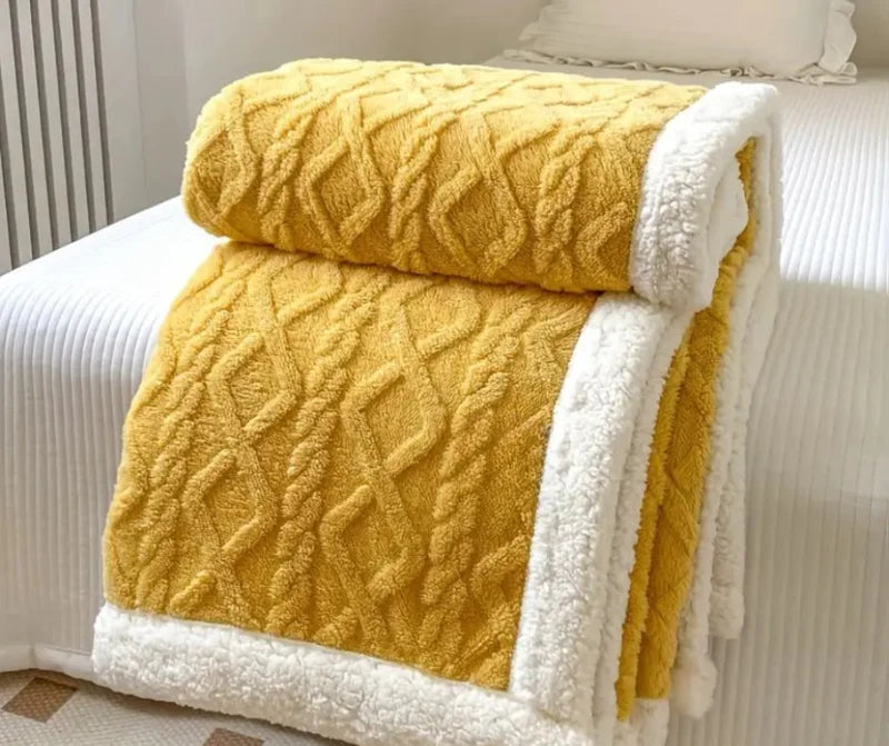 Calming Reversible Throw Blanket - 50% OFF Today Only