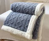 Calming Reversible Throw Blanket - 50% OFF Today Only