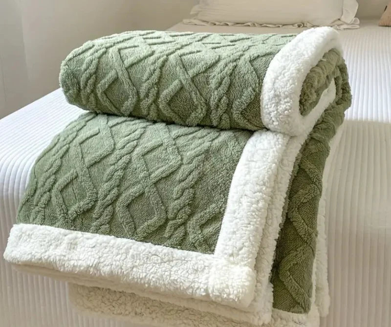 Calming Reversible Throw Blanket - 50% OFF Today Only