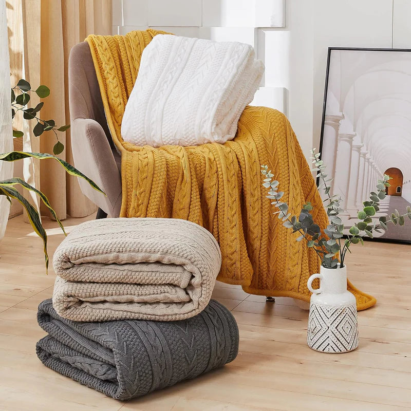 Calming Reversible Throw Blanket - 50% OFF Today Only