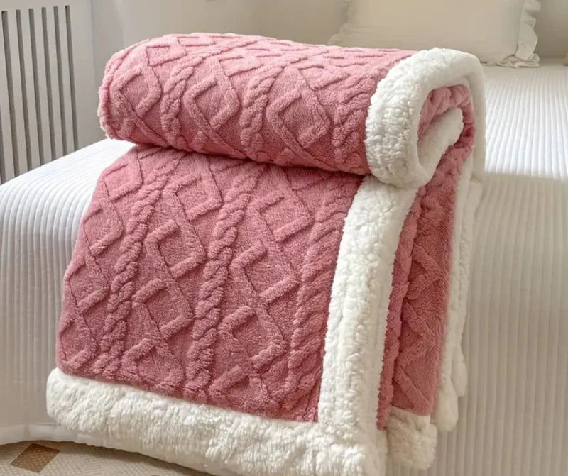 Calming Reversible Throw Blanket - 50% OFF Today Only