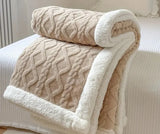 Calming Reversible Throw Blanket - 50% OFF Today Only