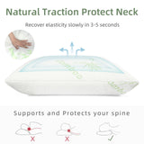 Premium Bamboo Pillow Memory Foam - 50% OFF Today Only